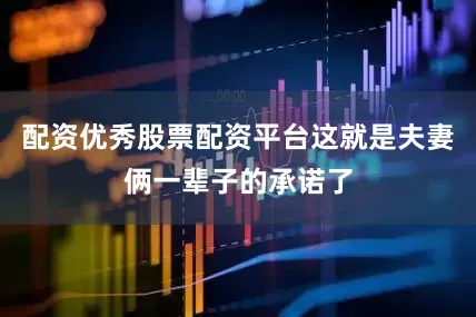 配资优秀股票配资平台这就是夫妻俩一辈子的承诺了